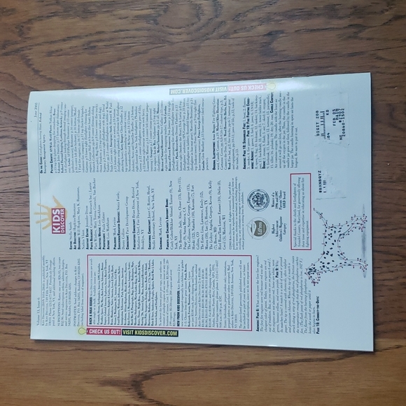 Vintage Y2K Kids Discover Magazine Firefighters Volume 13 Issue 6 June 2003 - Picture 11 of 11